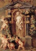 Peter Paul Rubens Statue of Ceres oil painting on canvas